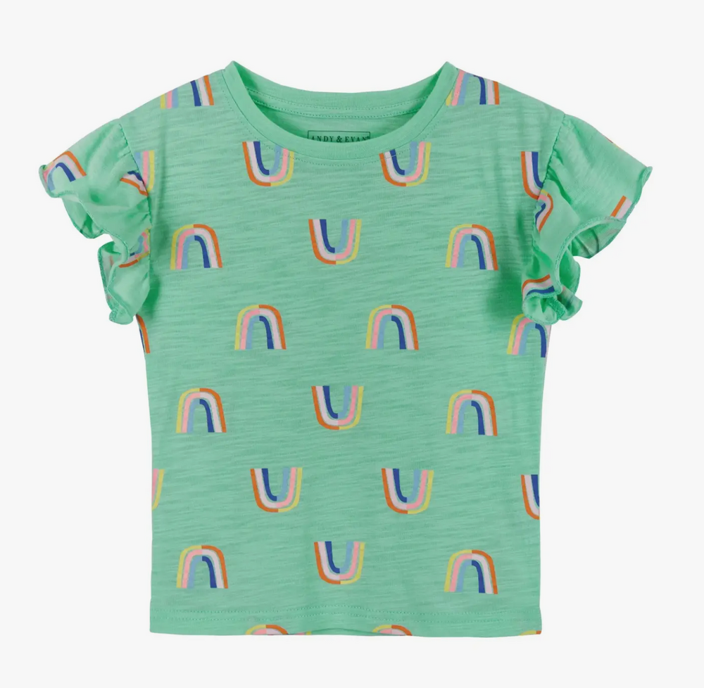 Girls Rainbow Tee