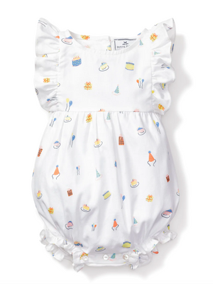 
            
                Load image into Gallery viewer, Birthday Wishes Ruffled Romper
            
        