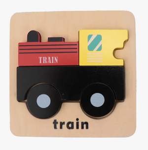 Wooden Vehicle Puzzle
