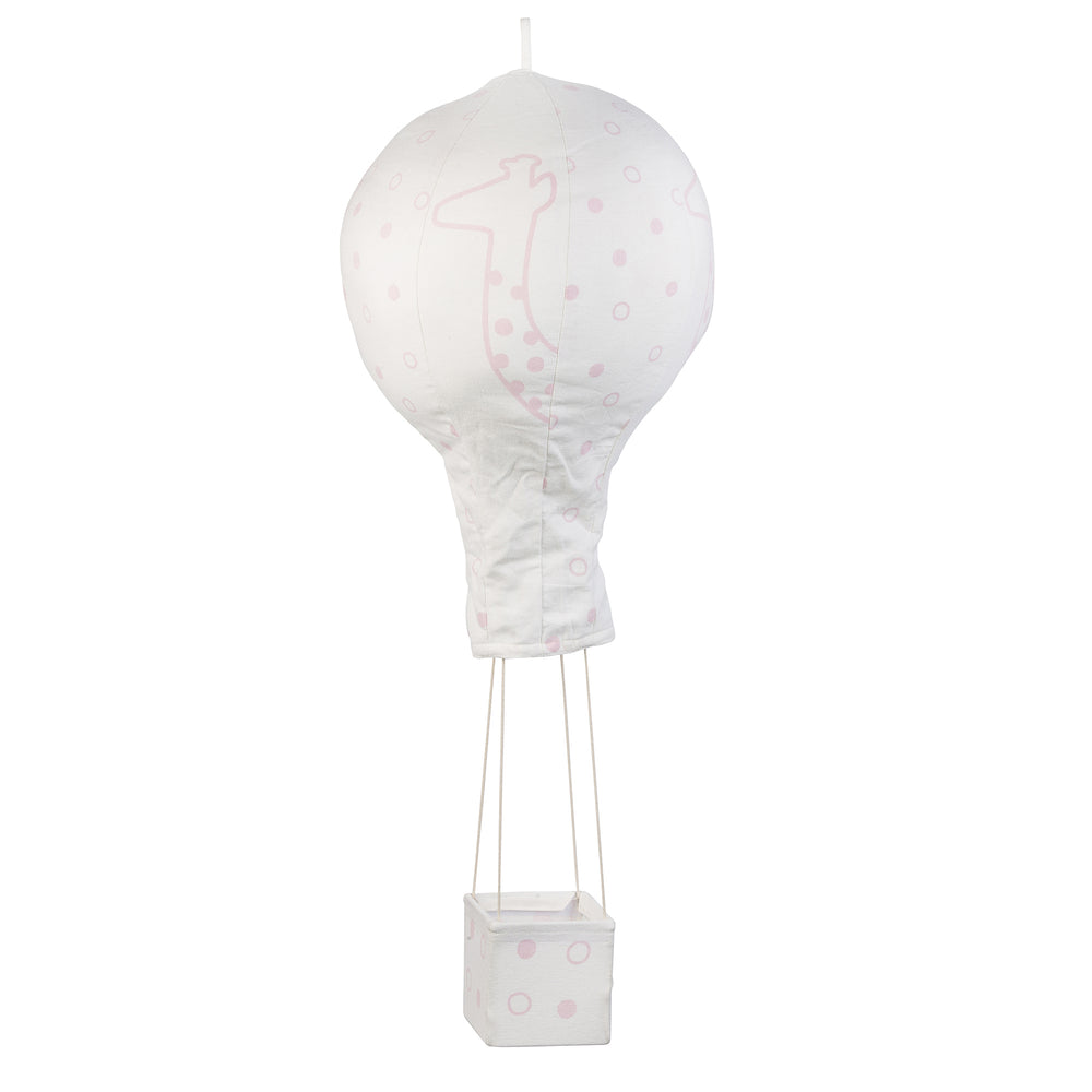 
            
                Load image into Gallery viewer, Light Pink Giraffe Friends Hot Air Balloon Mobile
            
        