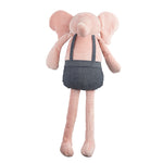 Pink Elephant Huggie Doll