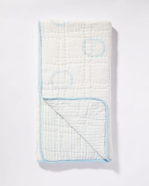 
            
                Load image into Gallery viewer, Light Blue Lion Baby Quilt
            
        
