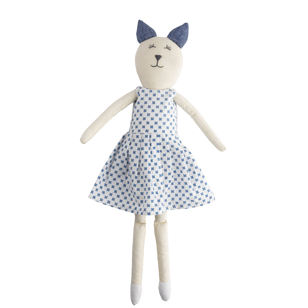 Cathy Cat Denim Doll