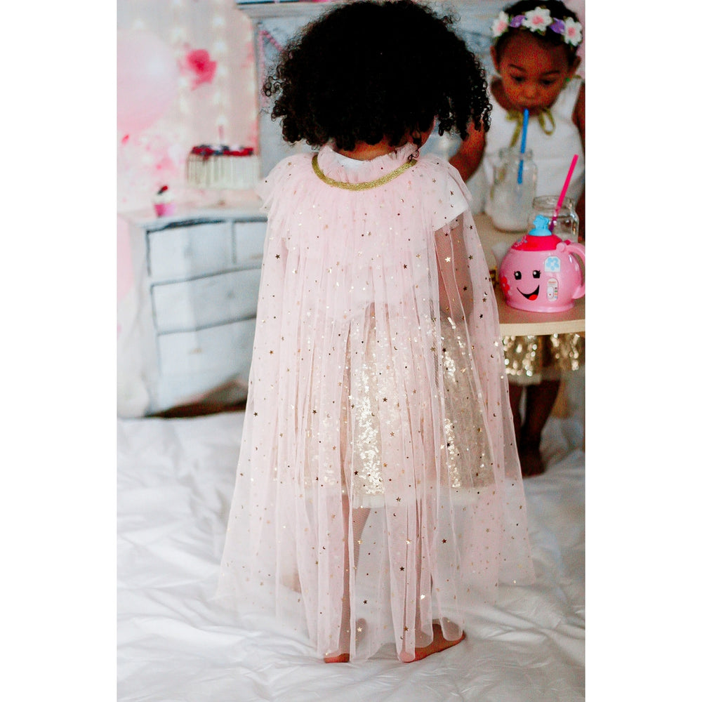 Light Pink Sparkle Cape