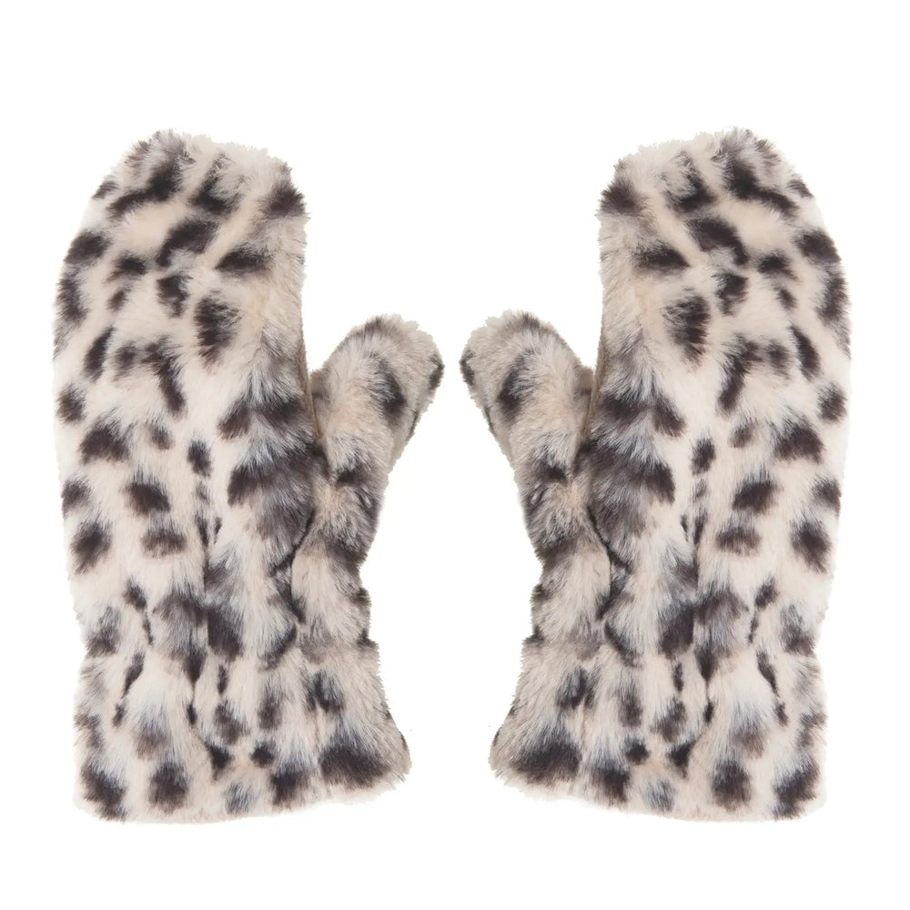 
            
                Load image into Gallery viewer, Luna Snow Leopard Mittens by Rockahula Kids
            
        