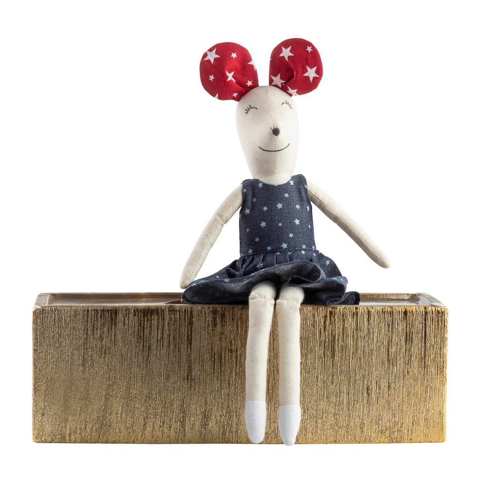 Maya Mouse Denim Doll