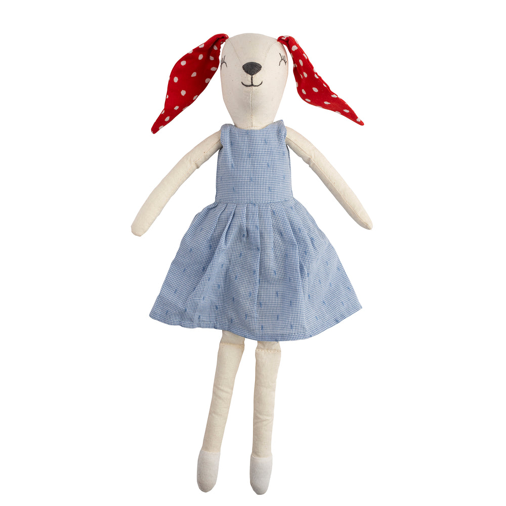 Rosemary Rabbit Denim Doll