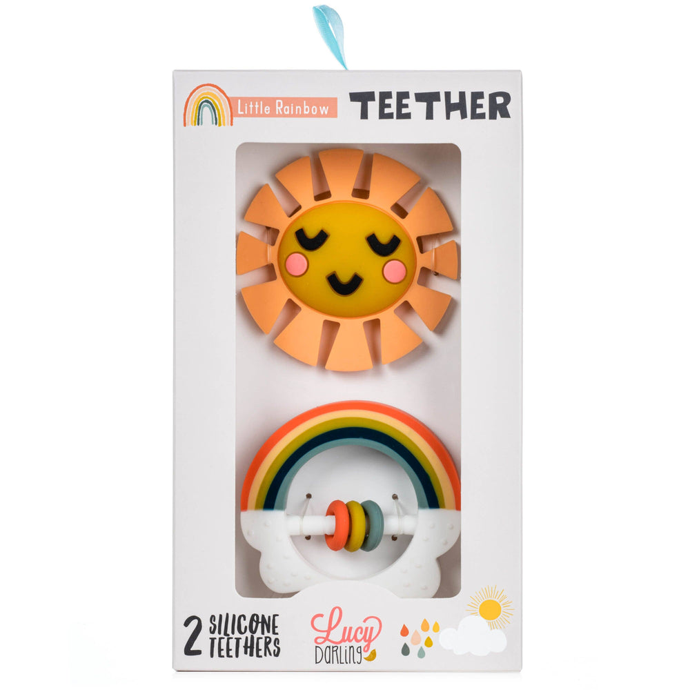 
            
                Load image into Gallery viewer, Little Rainbow Teether Toy
            
        