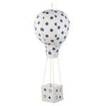 Navy Polka Dot Hot Air Balloon Mobile